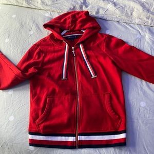 tommy hilfiger zip up hoodie